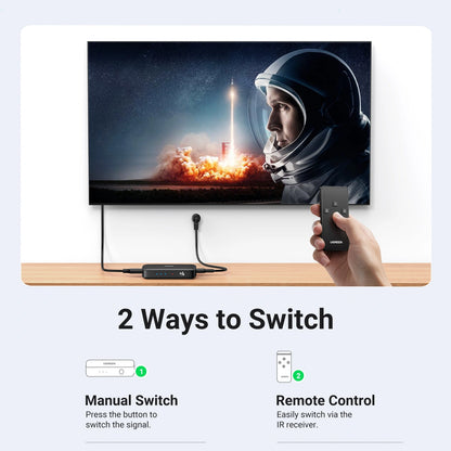 UGREEN HDMI Switcher 3 In 1 Out - CM332