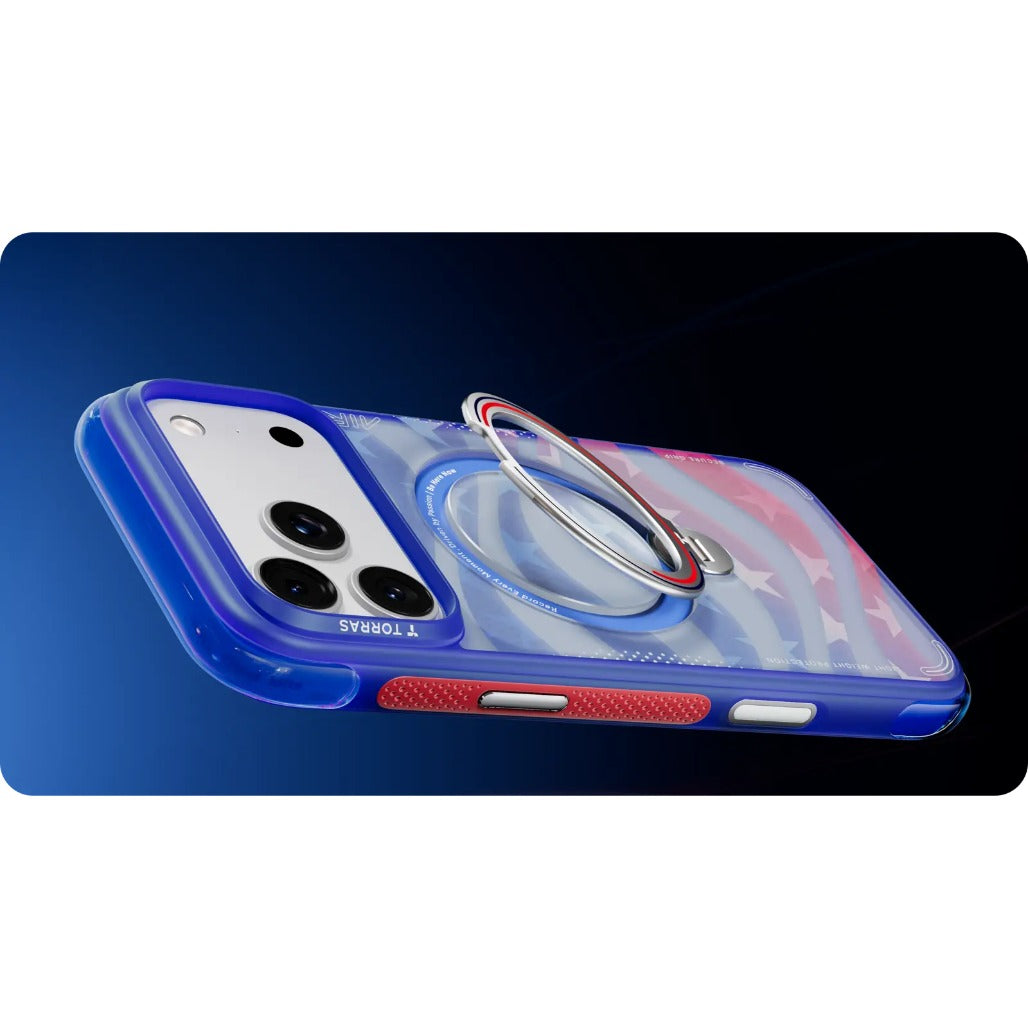 TORRAS X USA Ostand Q3 Air Football Limited for iPhone 17 Pro / iPhone 17 Pro Max - Starlight