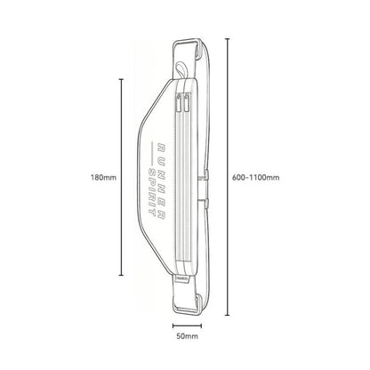Yesido WB67 Double-Zip Running Waist Bag