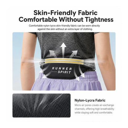 Yesido WB67 Double-Zip Running Waist Bag