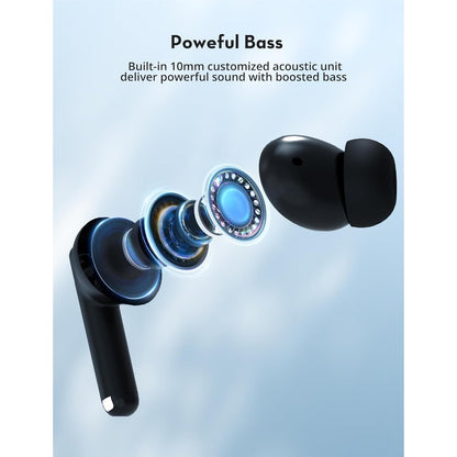 RAVPower RP-BH1014 True Wireless Bluetooth Earbuds - Black