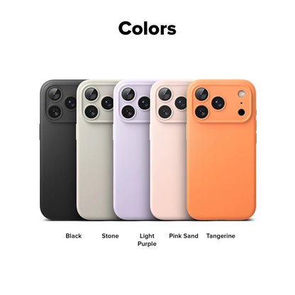 Ringke Silicone Magnetic Case - iPhone 17 Pro / iPhone 17 Pro Max - Black