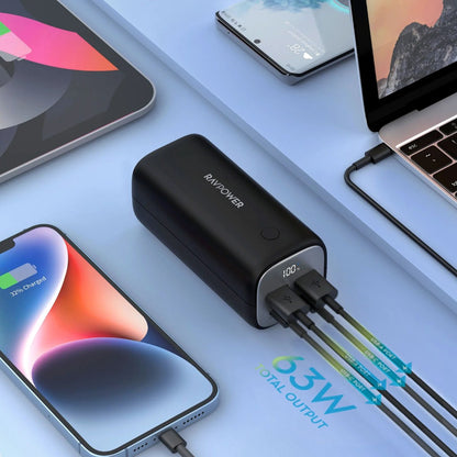 RAVPower RP-PB208Pro PD Pioneer 20000mAh 70W 4-Port Power Bank