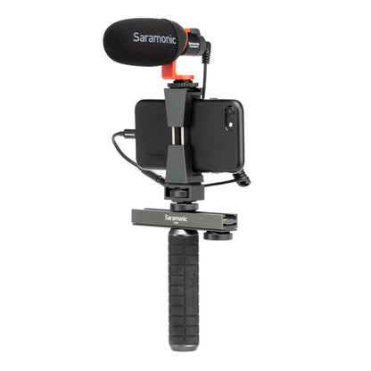 Saramonic VGM Smartphone / Camera Vlogging & Video Kit w/ Stabilizing Grips, Accessory Mounts & Vmic Mini Mic