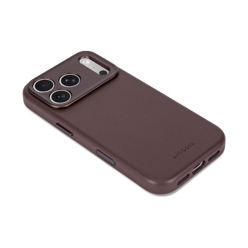 Decoded Leather Case - Chocolate Brown - iPhone 18 Pro/18 Pro Max