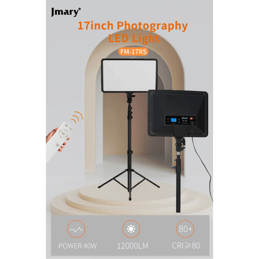 Jmary FM-17RS 17" Panel Video Light - 204 Pieces