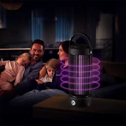 Porodo Portable Mosquito Zapper 360° UV Trap & Night Lamp - PDLFST135BK