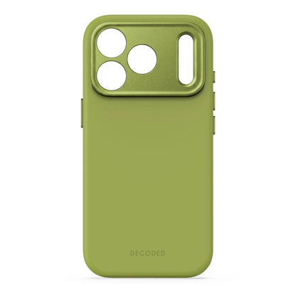 Decoded AntiMicrobial Silicone Case - Moss Green - iPhone 18 Pro/18 Pro Max