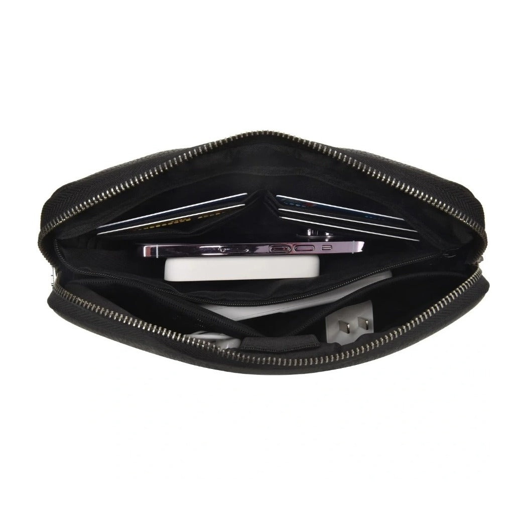 WiWU Alpha Fingerprint Lock Clutch Bag