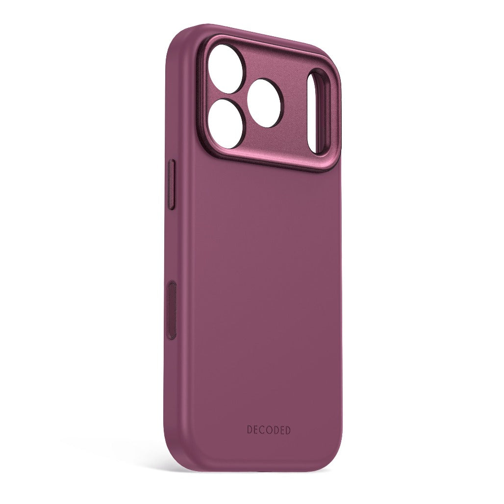 Decoded AntiMicrobial Silicone Case - Plum - iPhone 18 Pro/18 Pro Max