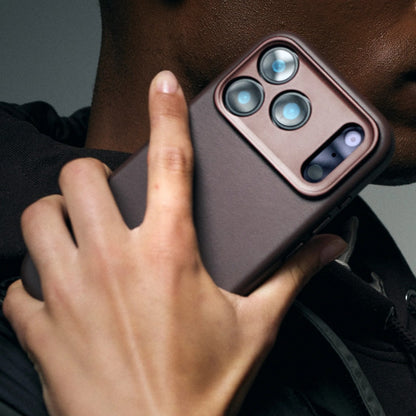 Decoded Leather Case | Chocolate Brown | iPhone 17 Pro / iPhone 17 Pro Max