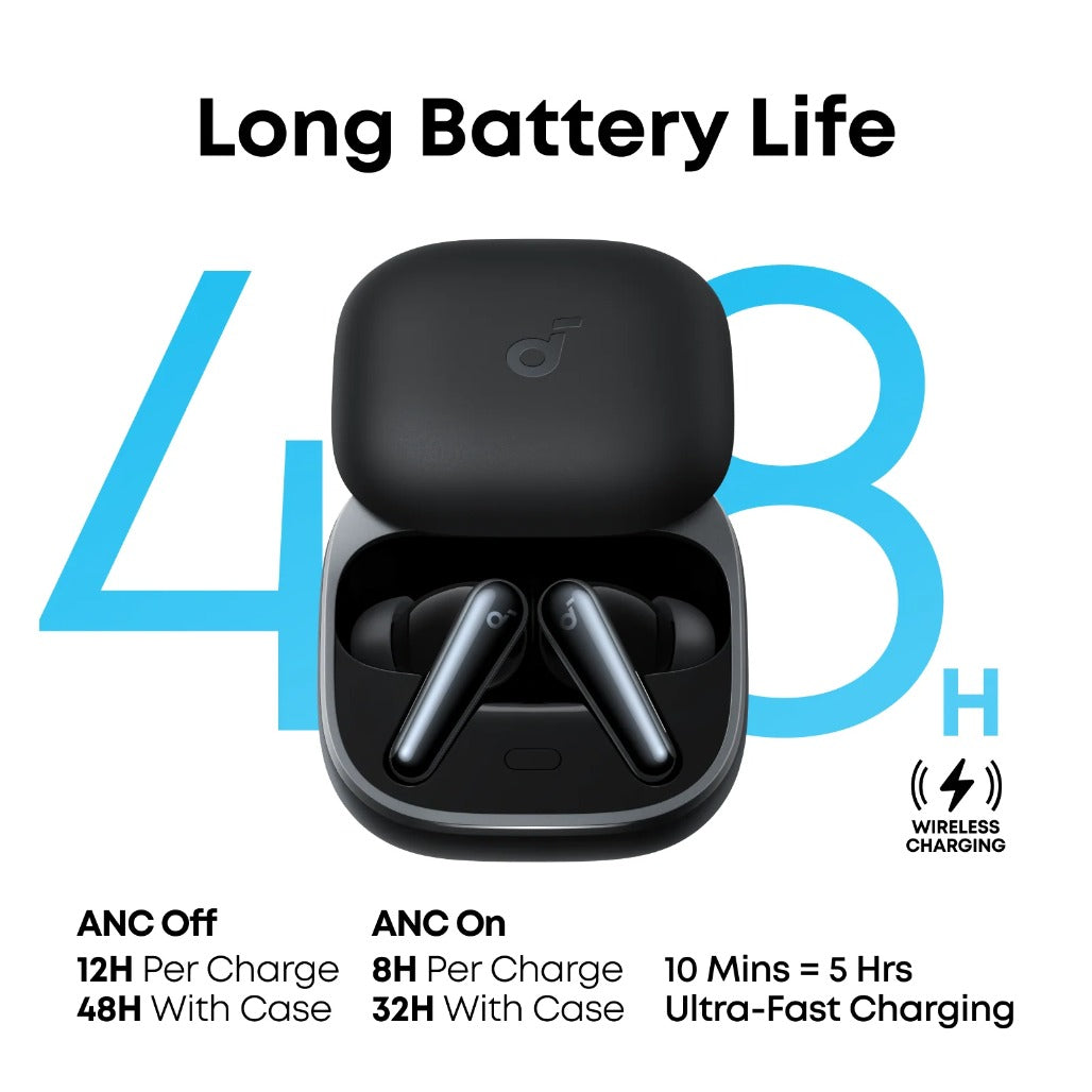 Anker Soundcore Liberty 5 - Noise-Cancelling Earbuds with Dolby 3D Audio - A3957H11