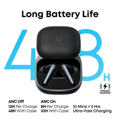 Anker Soundcore Liberty 5 - Noise-Cancelling Earbuds with Dolby 3D Audio - A3957H11