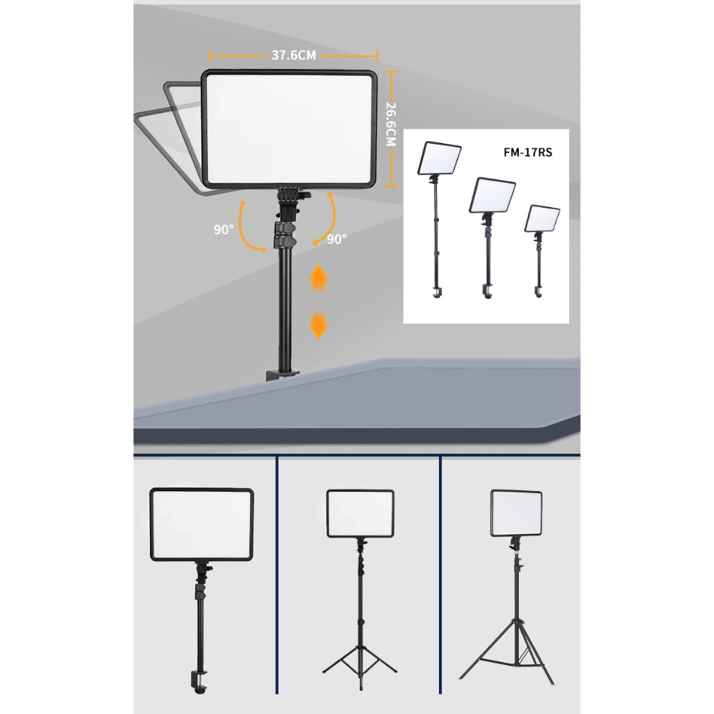 Jmary FM-17RS 17" Panel Video Light - 204 Pieces