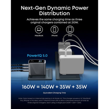 Anker Prime Charger (160W, 3 Ports) - A2687341