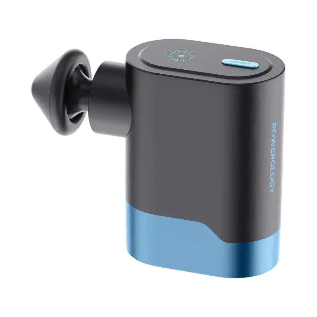 Powerology Ultra-Mini Travel Massager - Black