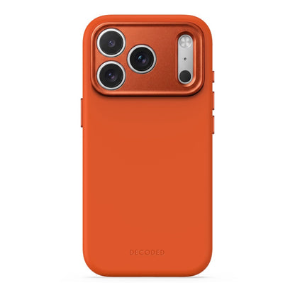 Decoded AntiMicrobial Silicone Case - Terracotta - iPhone 18 Pro/18 Pro Max