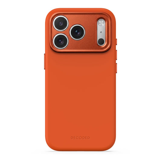 Decoded AntiMicrobial Silicone Case - Terracotta - iPhone 18 Pro/18 Pro Max