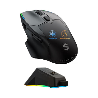 Black Shark Funcooler Wireless Gaming Mouse with Active Cooling & Heating