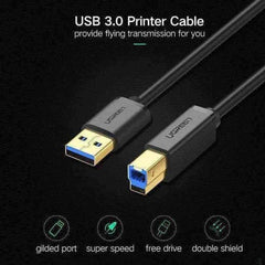 Ugreen Printer Cable US210-10372B USB 3.0 2m Super Speed - Pixel Zones