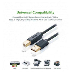 Ugreen USB Type B printer cable USB 2.0 480 Mbps - Pixel Zones