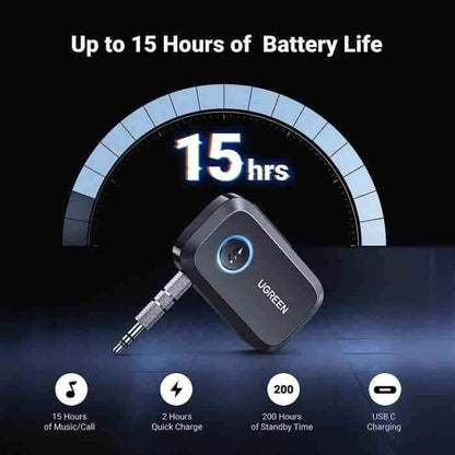 UGreen CM596 Car Bluetooth Audio Receiver - Pixel Zones