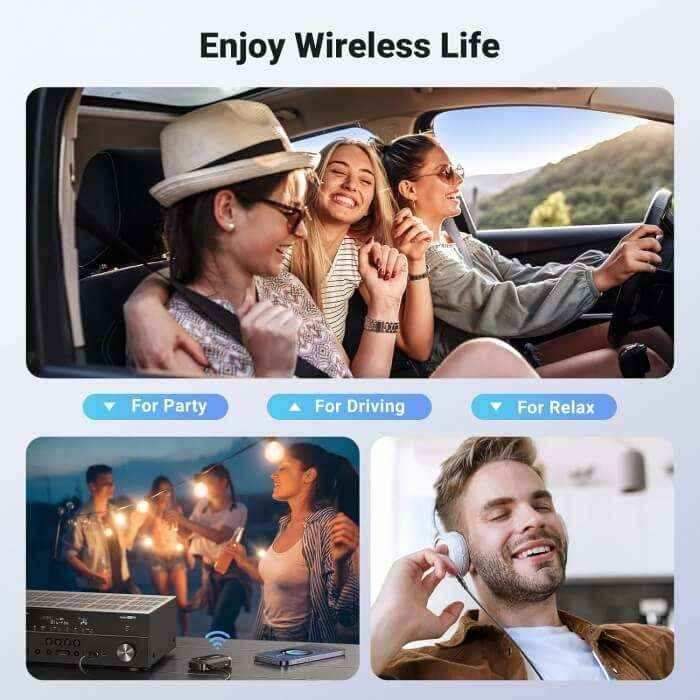 UGreen CM596 Car Bluetooth Audio Receiver - Pixel Zones