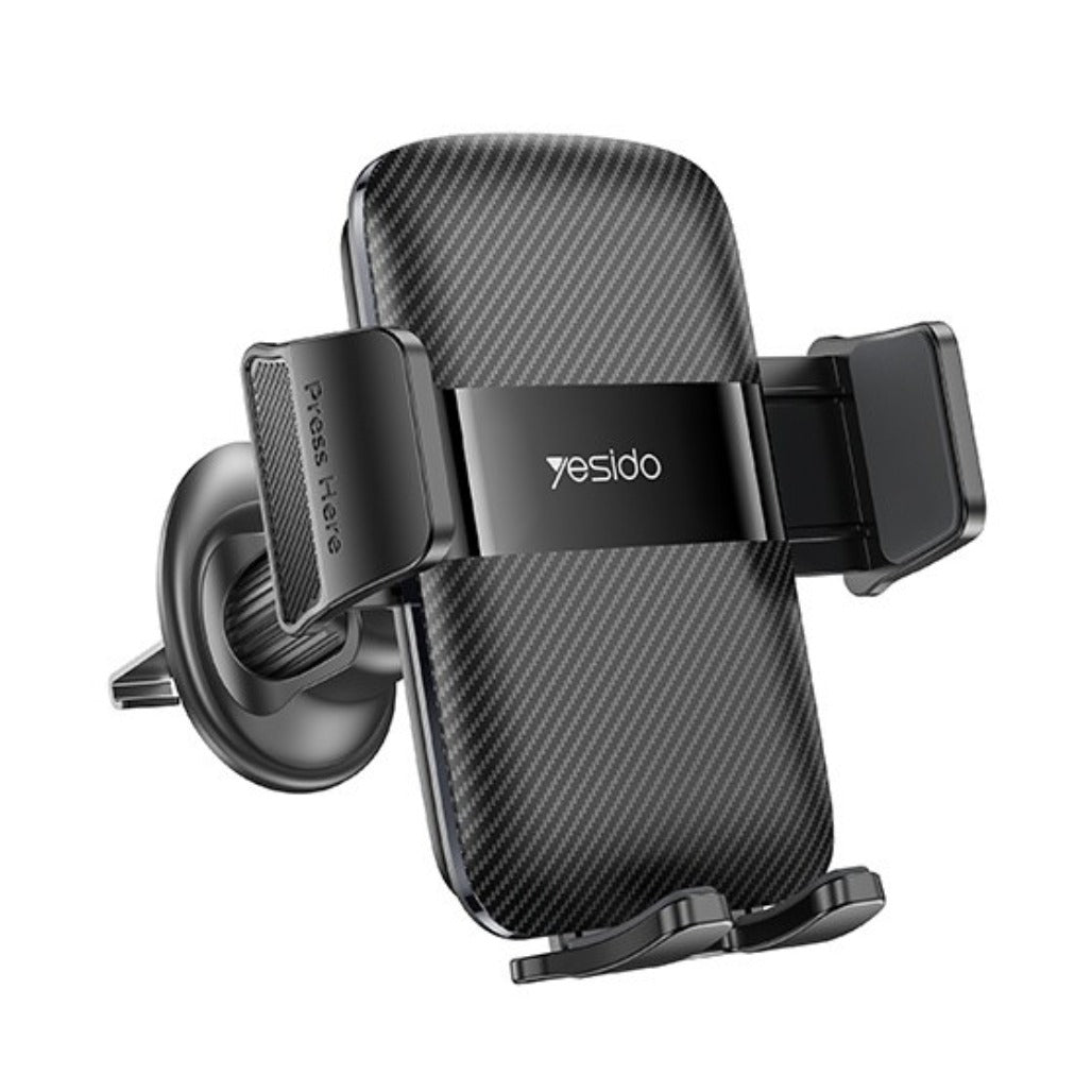 Yesido C251 360 Free Rotation Auto-locking Car Air Vent Phone Holder