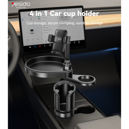 Yesido C274 720 Rotating Phone Mount 4 in 1 Multifunctional Car Cup Phone Holder