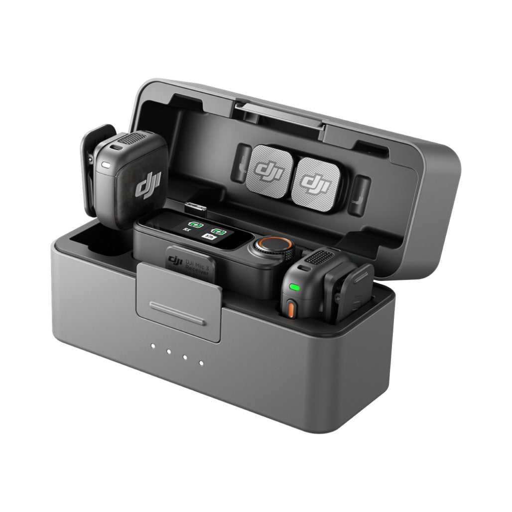 DJI Mic 3 (2 TX + 1 RX + Charging Case)