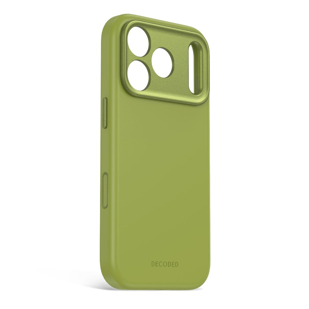 Decoded AntiMicrobial Silicone Case - Moss Green - iPhone 18 Pro/18 Pro Max