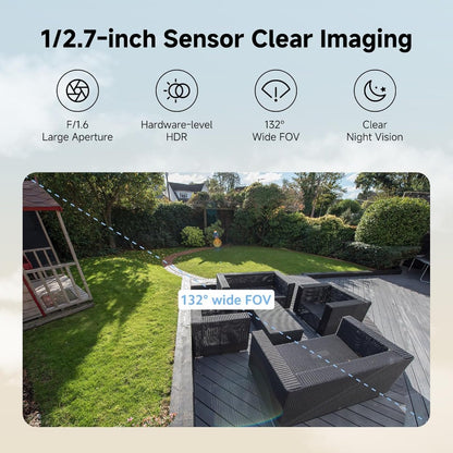 Xiaomi Solar Outdoor Camera BW400 Pro Set