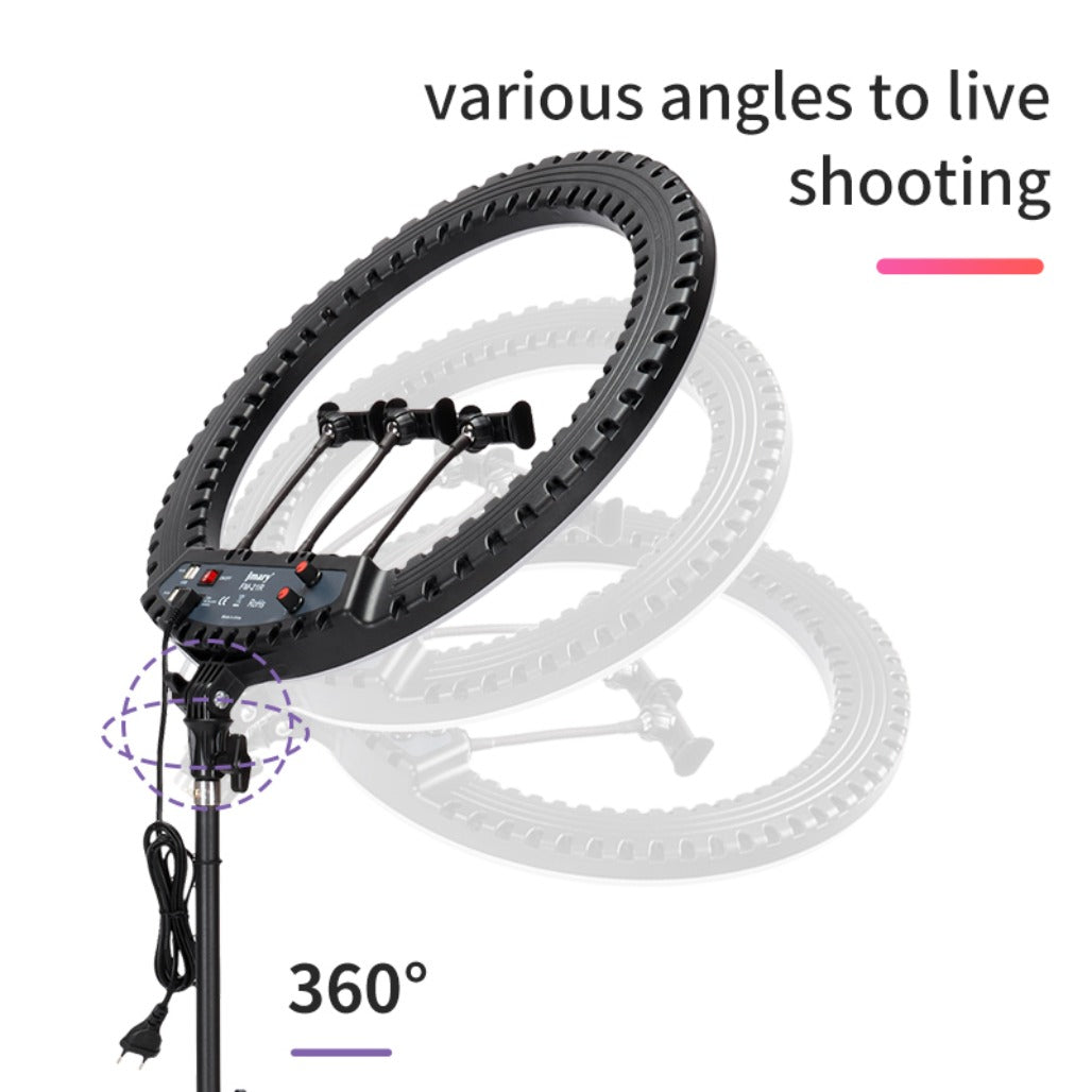 Jmary FM-21R 21" Ring Light - 160 Pieces