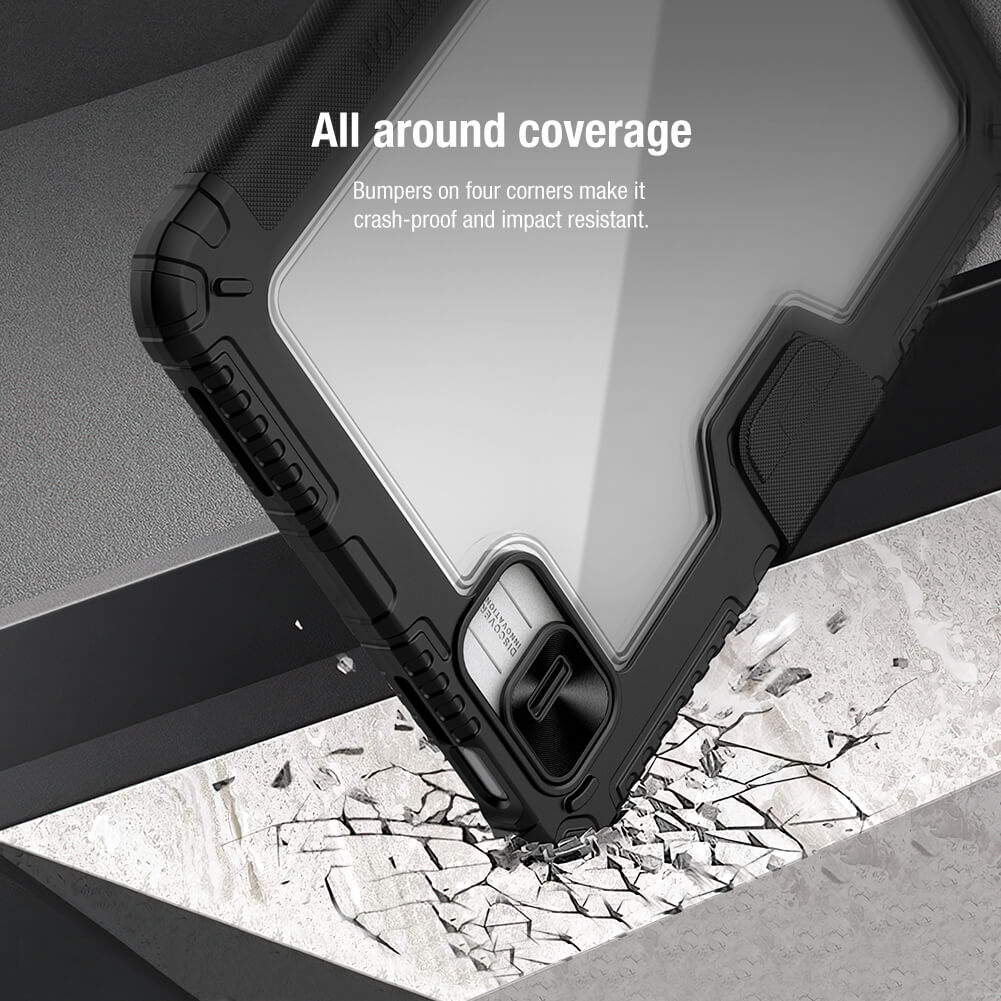 Nillkin Bumper Leather Cover Case Pro for Apple iPad 11 A16 (2025)