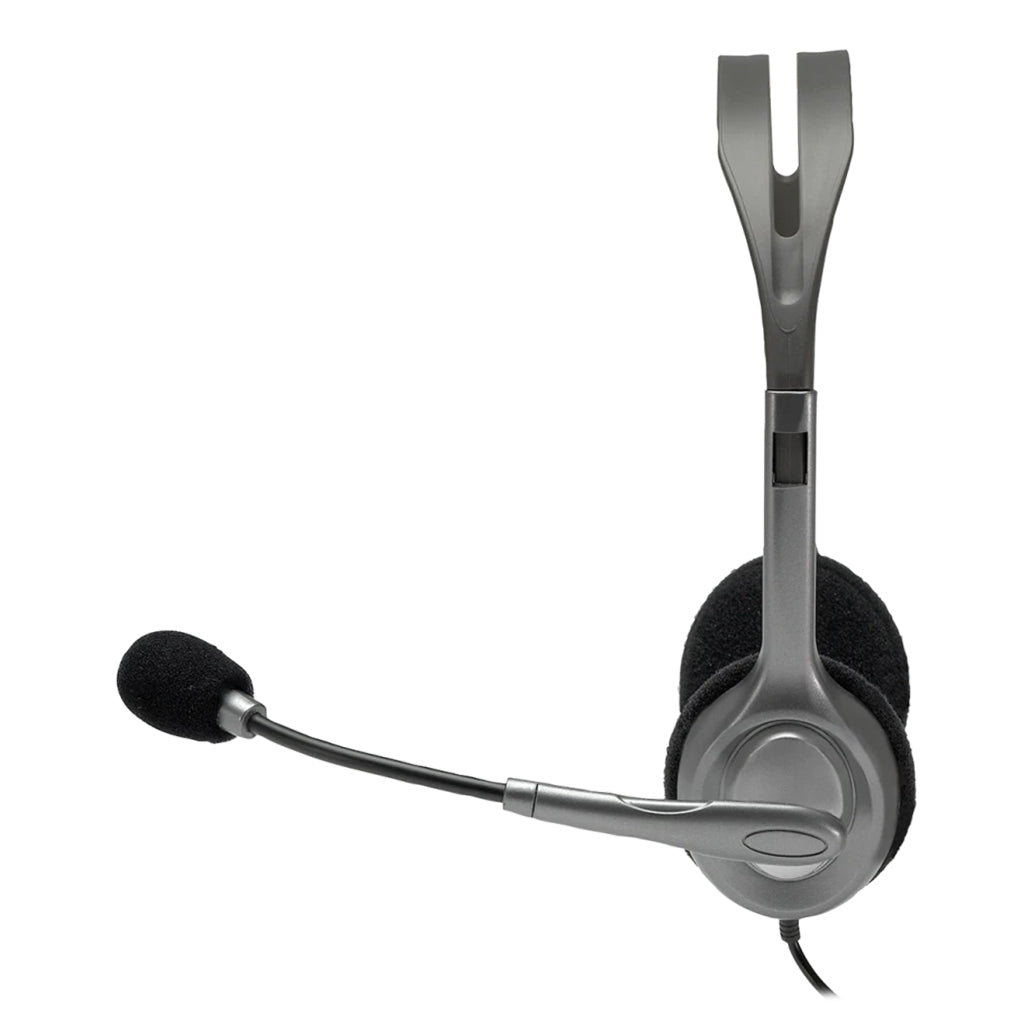 Logitech H110 Stereo Headset with 3.5mm Dual Plug - 981-000459