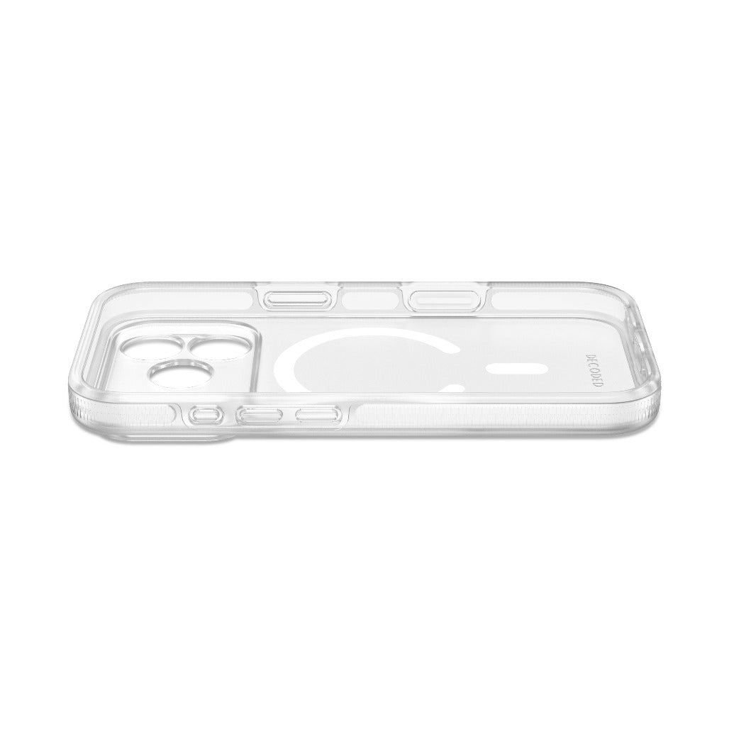 Decoded DropTec Clear Case - Frosted White - iPhone 18 Pro/18 Pro Max
