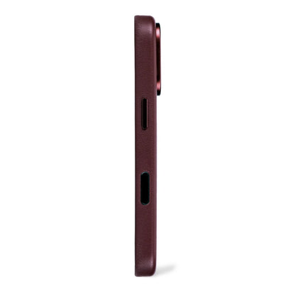 Decoded Leather Case | Burgundy Limited Edition | iPhone 17 Pro / iPhone 17 Pro Max
