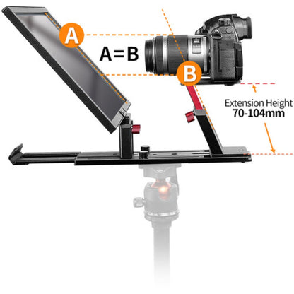 Desview 12.9" Teleprompter with Bluetooth Remote