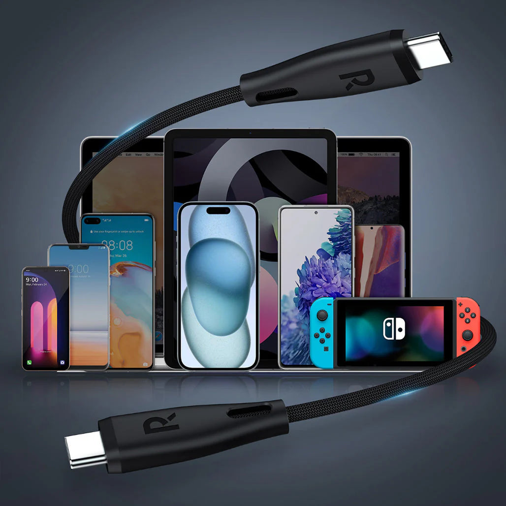 RAVPower RP-CB1037 60W C-C 1.2M USB2.0 3A Cable