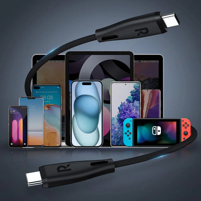 RAVPower RP-CB1037 60W C-C 1.2M USB2.0 3A Cable