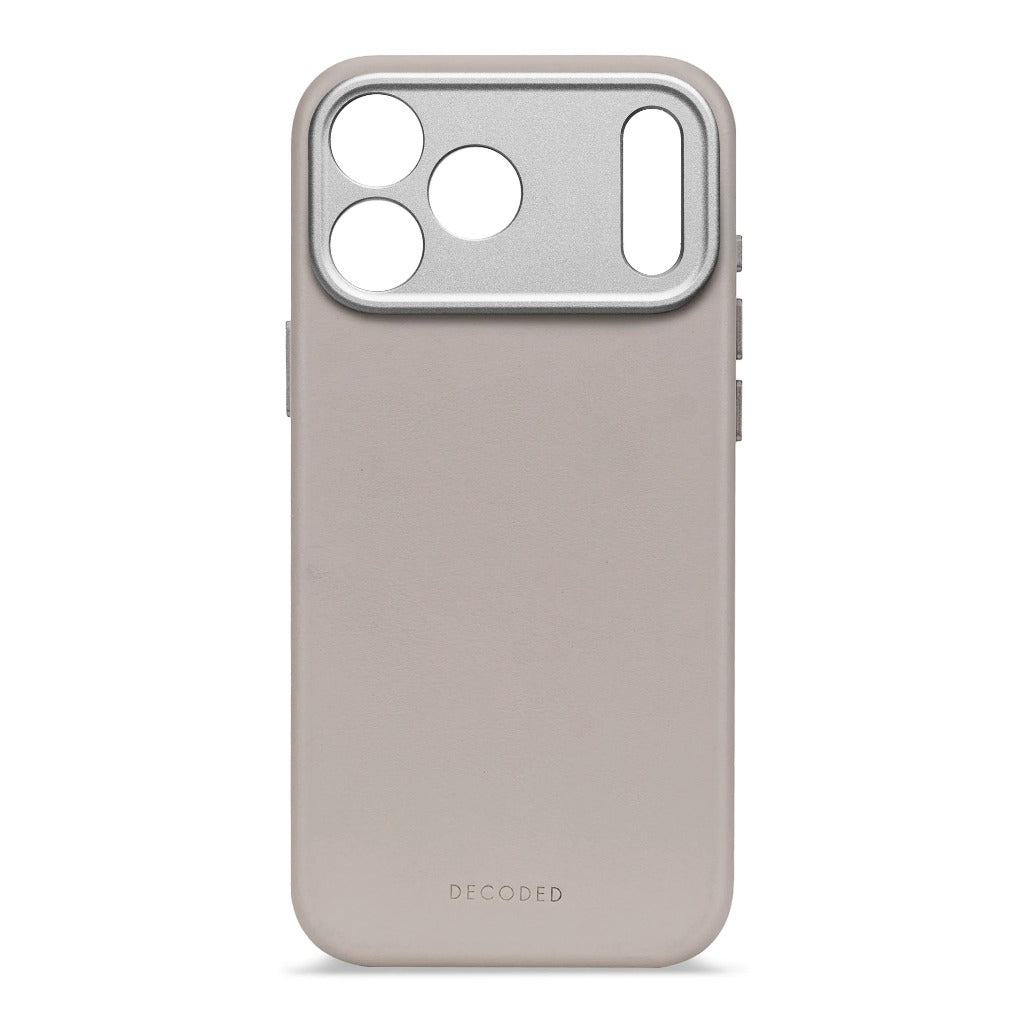 Decoded Leather Case for iPhone 17 and iPhone Air - Solid Clay
