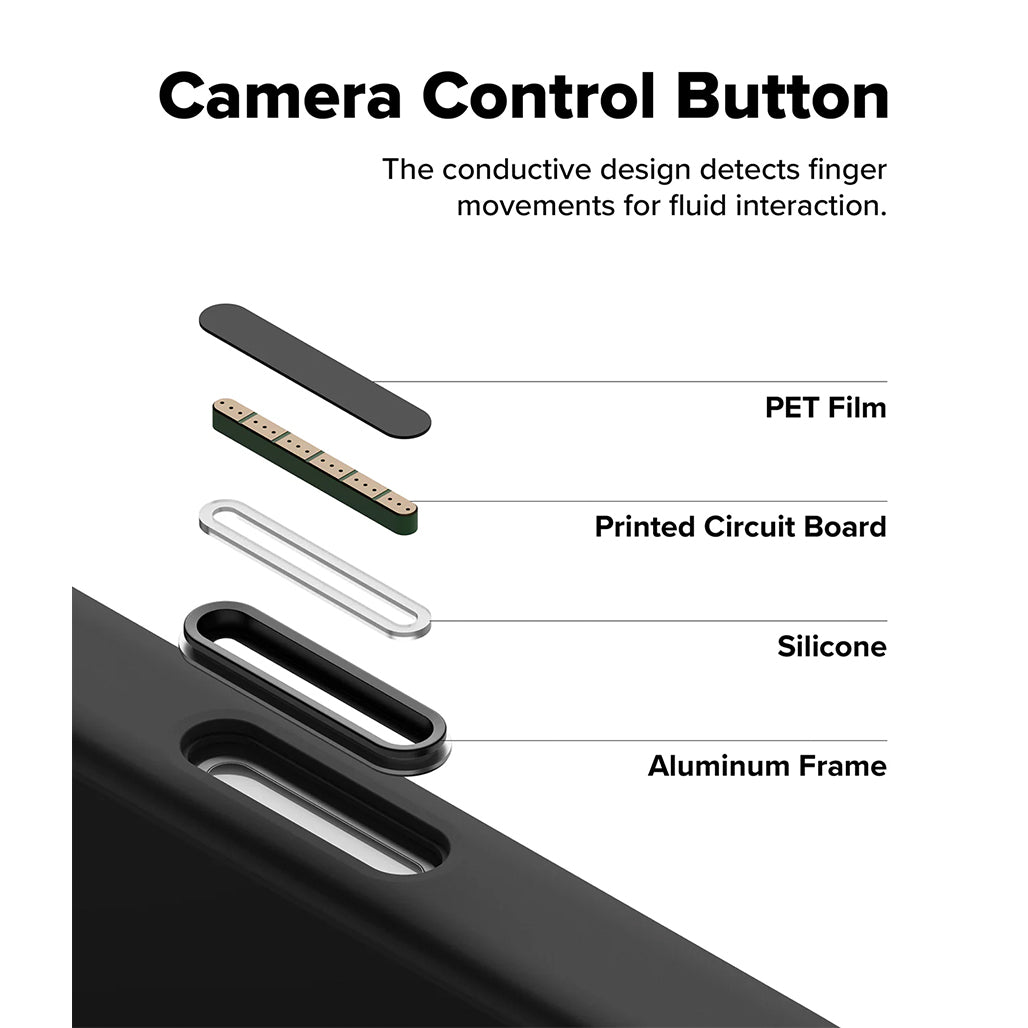 Ringke Silicone Magnetic Case - iPhone 17 Pro / iPhone 17 Pro Max - Black