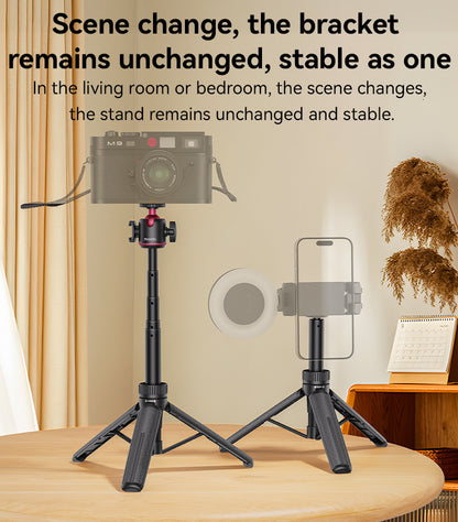 Yesido SF26 Tripod Stand + Camera, Phone Clip & Fill-In Light