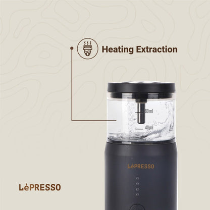 LePresso Portable Espresso Machine - LPCFFM0001-BK