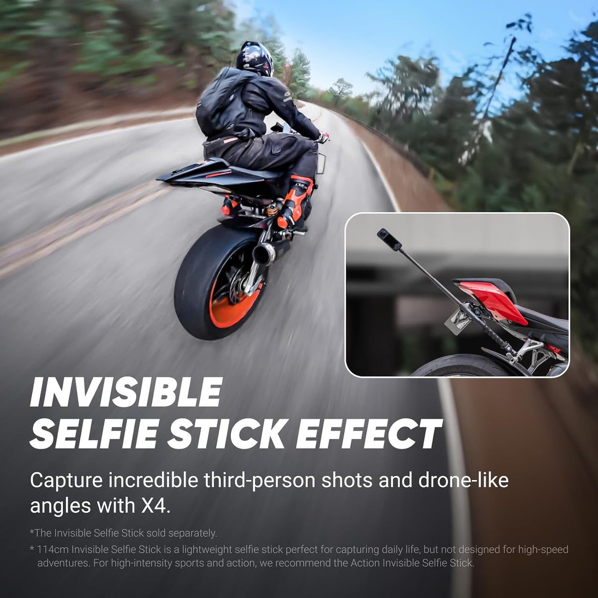 Insta360 X4 Adventure Bundle - Waterproof 8K 360 Action Camera