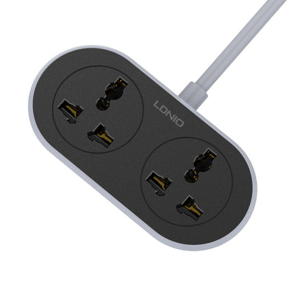 LDNIO 2 AC Outlet Universal Extension Power Socket 10M - SC2018-10M