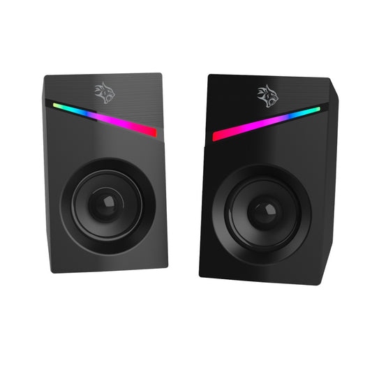 Porodo Gaming Stereo Speakers Volume Knob Control - Black