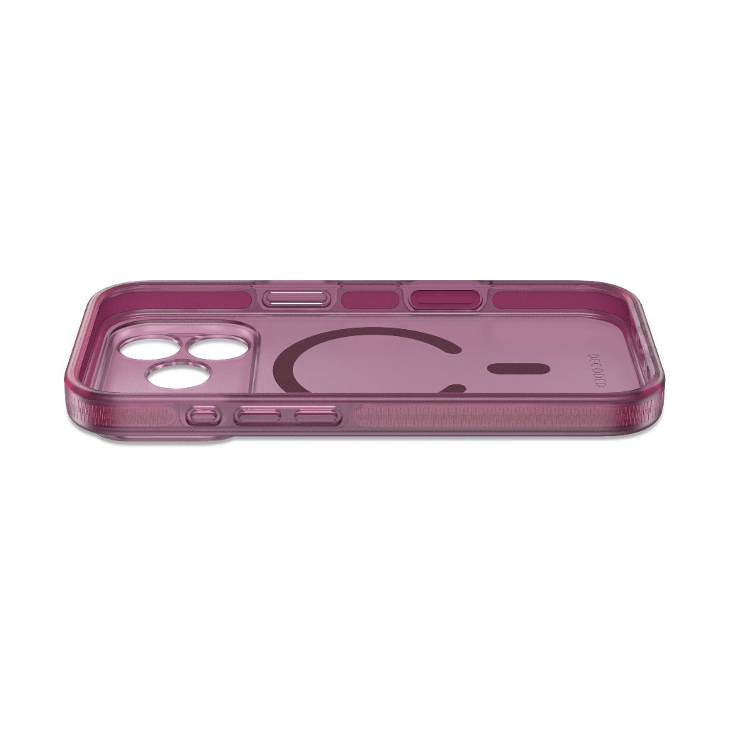 Decoded DropTec Clear Case - Frosted Sapphire - iPhone 18 Pro/18 Pro Max