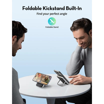 RAVPower RP-PB1217 10000mAh 20W Wired & Wireless Magnetic Power Bank Built-in Foldable Kickstand