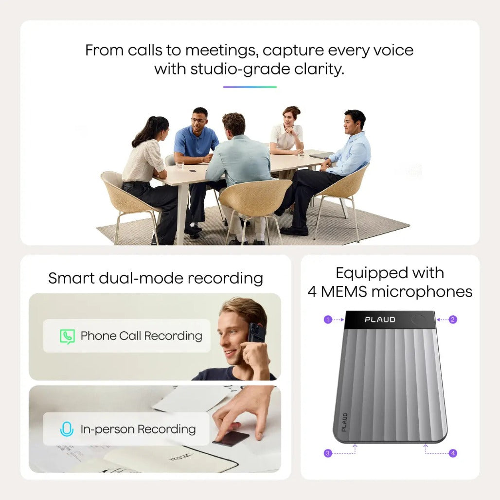 Plaud Note Pro - AI note taker